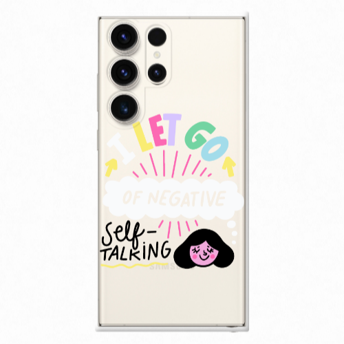 Samsung S25 Ultra Let go Self talking Transparent Silicone TPU Θήκη