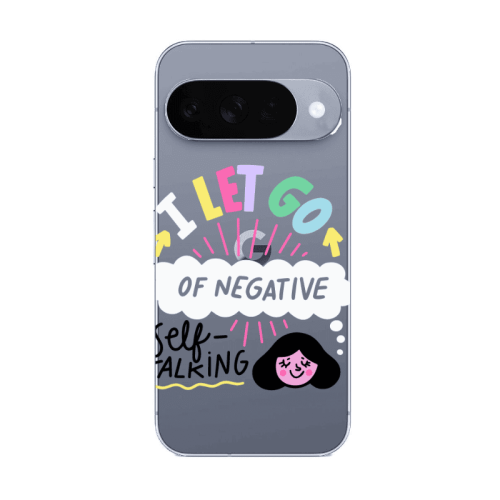 Google Pixel 10 Let go Self talking Transparent Silicone TPU Θήκη
