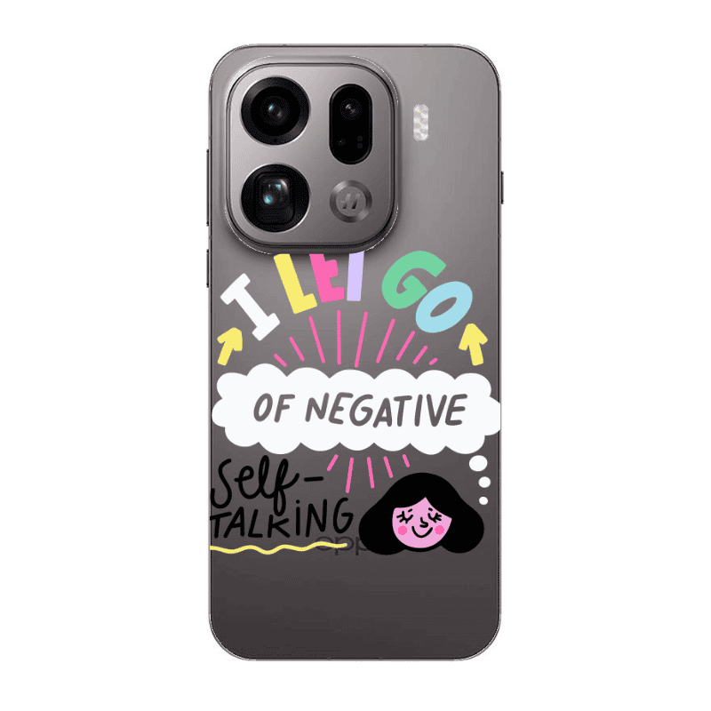 Oppo Find X9 Pro Let go Self talking Transparent Silicone TPU Θήκη