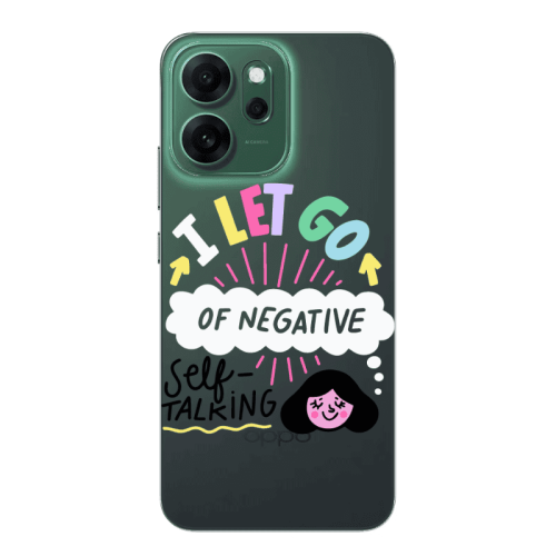 Oppo 14 F Let go Self talking Transparent Silicone TPU Θήκη
