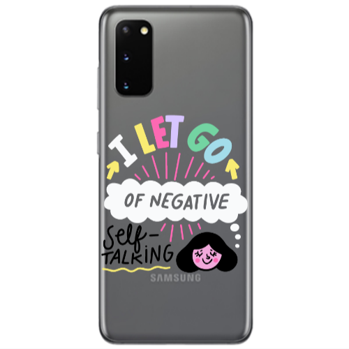 Samsung S20 Let go Self talking Transparent Silicone TPU Θήκη