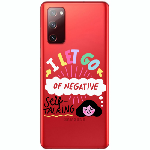 Samsung S20 FE Let go Self talking Transparent Silicone TPU Θήκη