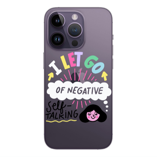 Apple iPhone 14 Pro  Let go Self talking Transparent Silicone TPU Θήκη