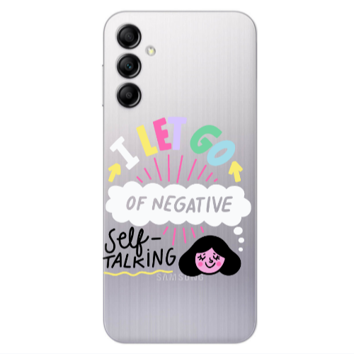 Samsung A24 Let go Self talking Transparent Silicone TPU Θήκη