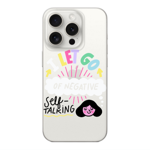 Apple iPhone 15 Pro Let go Self talking Transparent Silicone TPU Θήκη