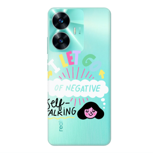 Realme C55 Let go Self talking Transparent Silicone TPU Θήκη