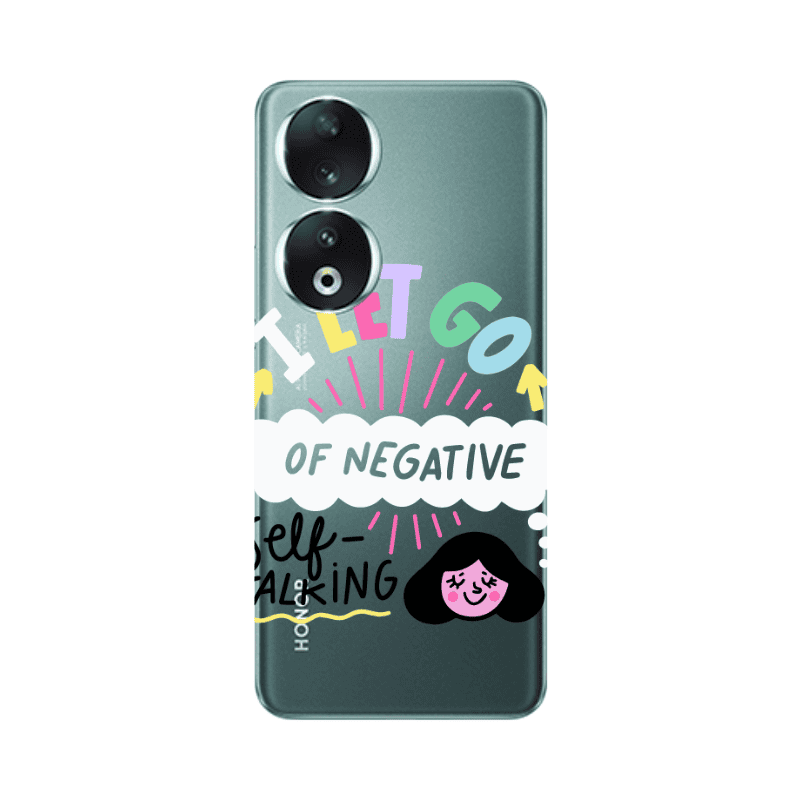Honor 90 5G Let go Self talking Transparent Silicone TPU Θήκη