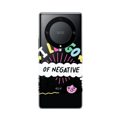 Honor Magic5 Lite 5G Let go Self talking Transparent Silicone TPU Θήκη