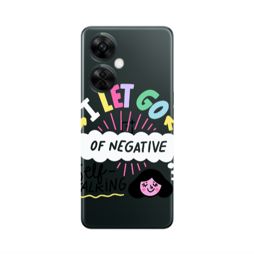 Oneplus Nord CE 3 Lite 5G Let go Self talking Transparent Silicone TPU Θήκη