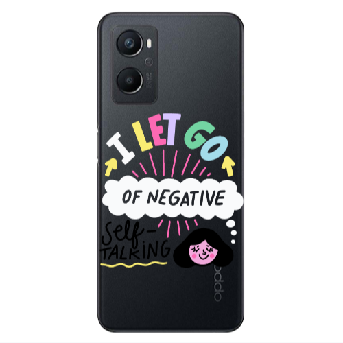 Oppo A 96 Let go Self talking Transparent Silicone TPU Θήκη