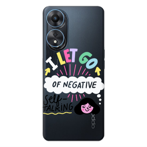 Oppo A 98 Let go Self talking Transparent Silicone TPU Θήκη