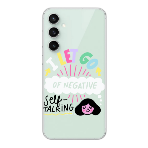 Samsung S24 Let go Self talking Transparent Silicone TPU Θήκη