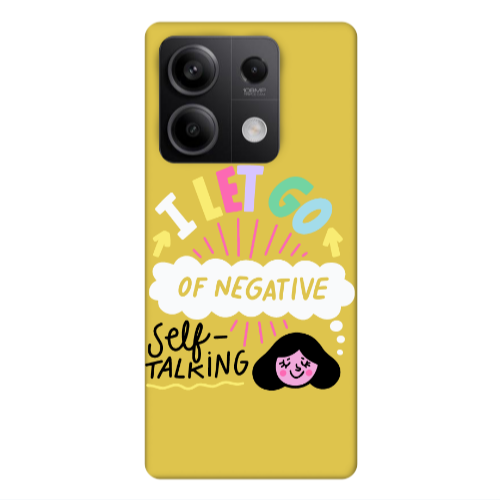 Xiaomi Redmi Note 13Pro 5G Let go Self talking Yellow Colored Silicone TPU Θήκη