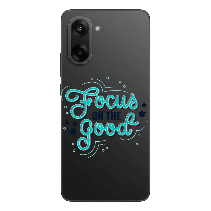 Oneplus Nord CE 5 Focus On The Good Transparent Silicone TPU Θήκη