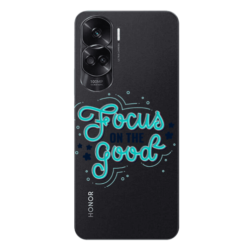 Honor 90 Lite 5G Focus On The Good Transparent Silicone TPU Θήκη
