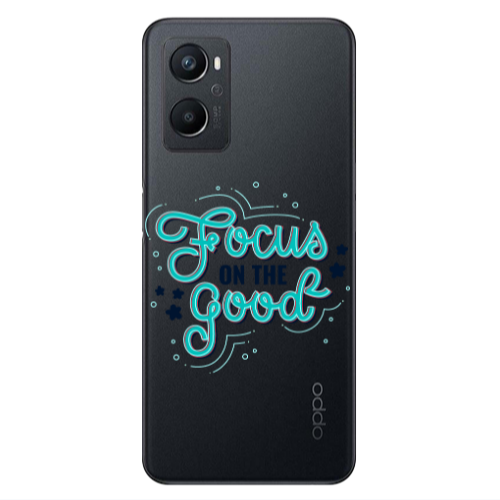 Oppo A 96 Focus On The Good Transparent Silicone TPU Θήκη