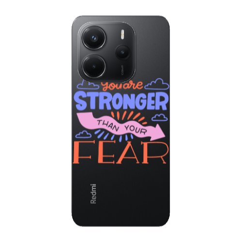 Xiaomi Redmi Note 14 You are Stronger Transparent Silicone TPU Θήκη