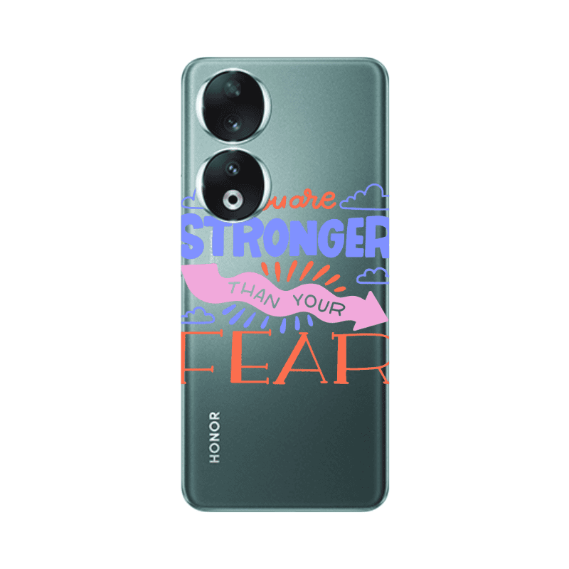 Honor 90 5G You are Stronger Transparent Silicone TPU Θήκη
