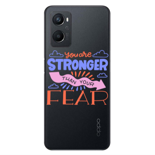 Oppo A 96 You are Stronger Transparent Silicone TPU Θήκη