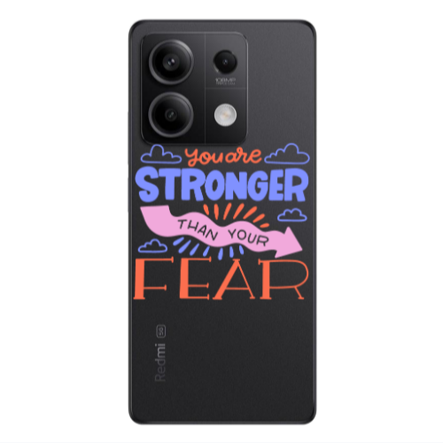 Xiaomi Redmi Note 13Pro 5G You are Stronger Transparent Silicone TPU Θήκη