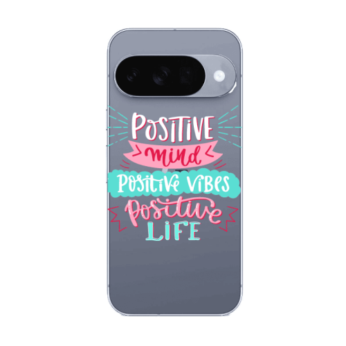 Google Pixel 10 Positive Mind Transparent Silicone TPU Θήκη