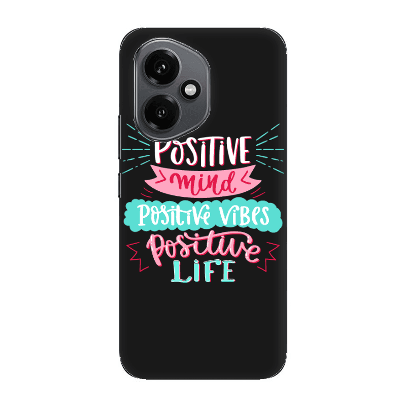 Honor Magic 400 Positive Mind Black Colored Silicone TPU Θήκη