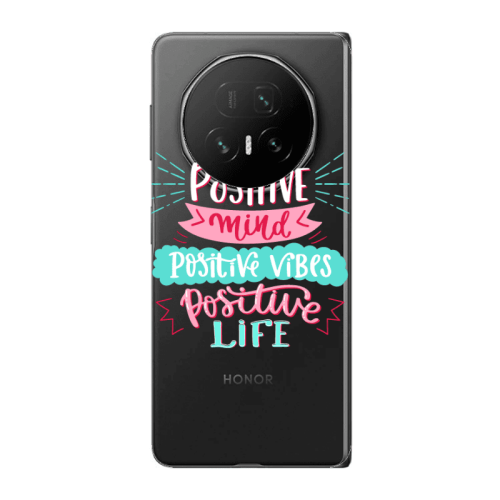 Honor Magic V5 Positive Mind Transparent Silicone TPU Θήκη
