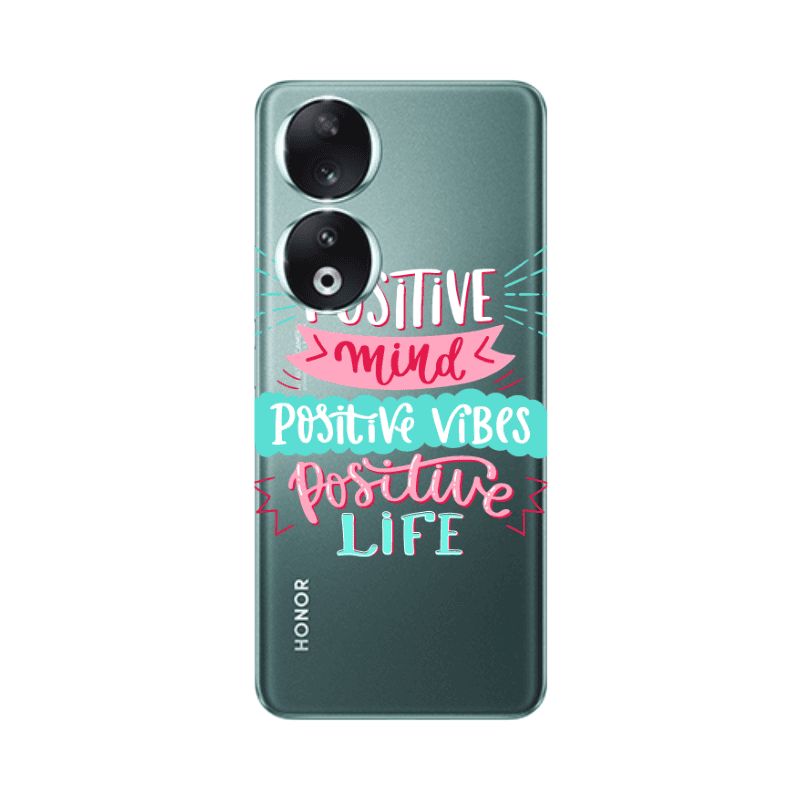 Honor 90 5G Positive Mind Transparent Silicone TPU Θήκη
