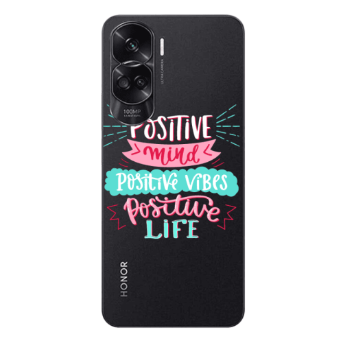 Honor 90 Lite 5G Positive Mind Transparent Silicone TPU Θήκη