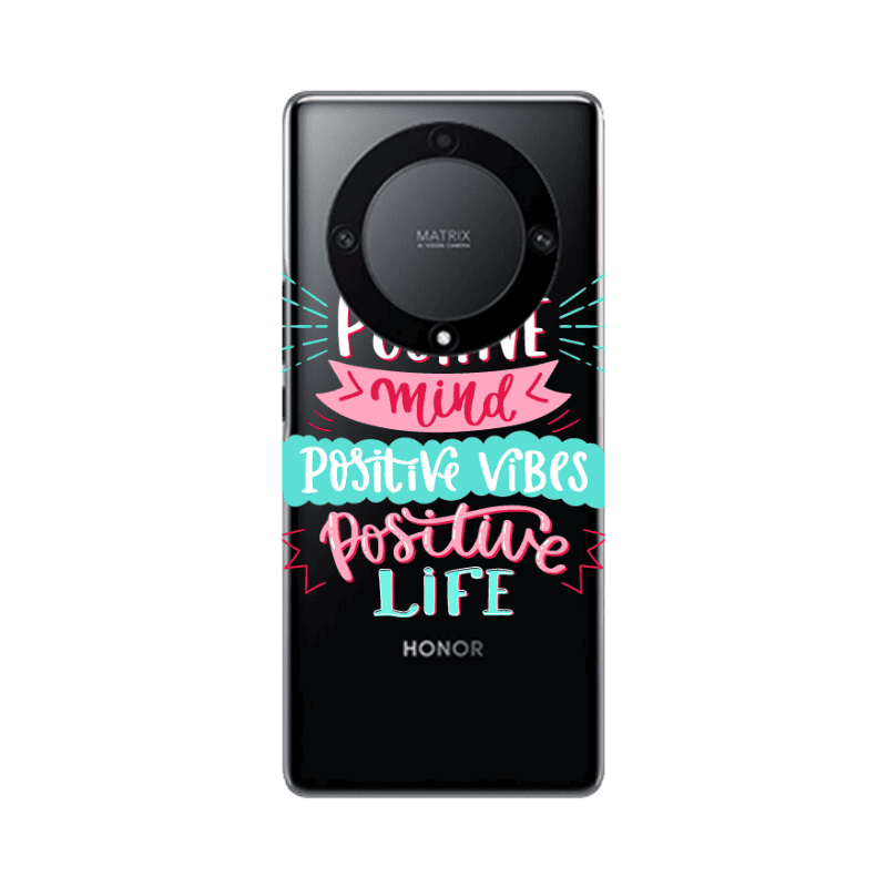 Honor Magic5 Lite 5G Positive Mind Transparent Silicone TPU Θήκη