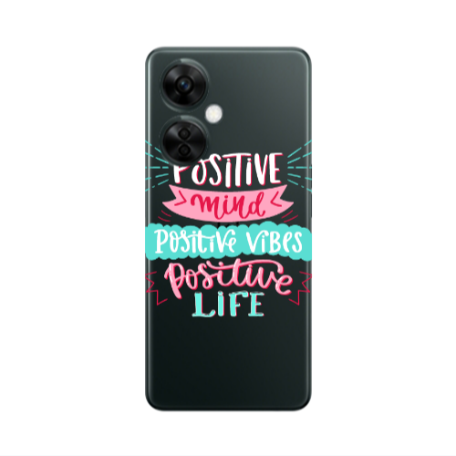 Oneplus Nord CE 3 Lite 5G Positive Mind Transparent Silicone TPU Θήκη