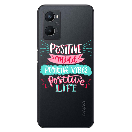 Oppo A 96 Positive Mind Transparent Silicone TPU Θήκη