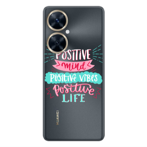 Huawei Nova 11i Positive Mind Transparent Silicone TPU Θήκη