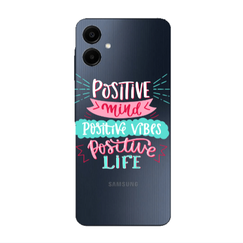 Samsung A06 Positive Mind Transparent Silicone TPU Θήκη