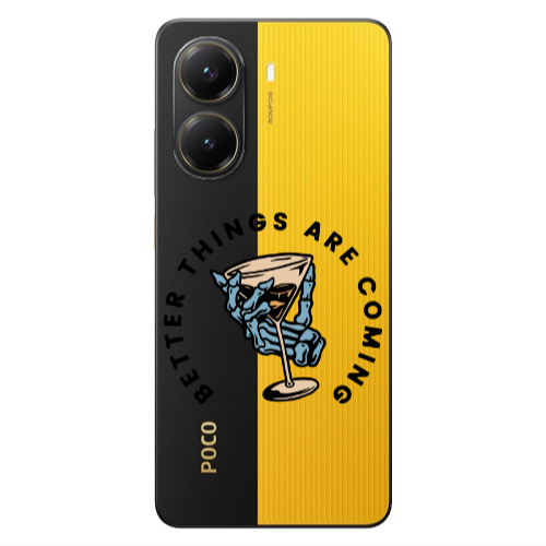 Xiaomi Poco X7 Pro Better Things Are Coming Transparent Silicone TPU Θήκη