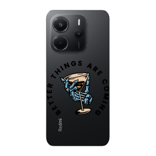 Xiaomi Redmi Note 14 Better Things Are Coming Transparent Silicone TPU Θήκη