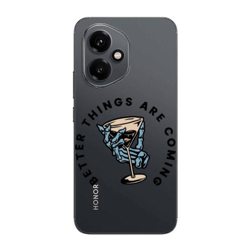 Honor Magic 400 Better Things Are Coming Transparent Silicone TPU Θήκη