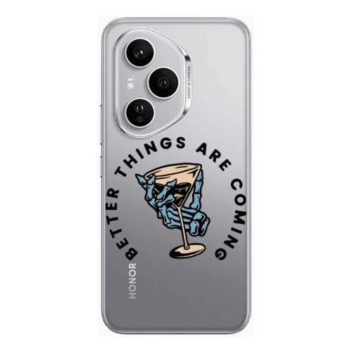 Honor Magic 400 Pro Better Things Are Coming Transparent Silicone TPU Θήκη