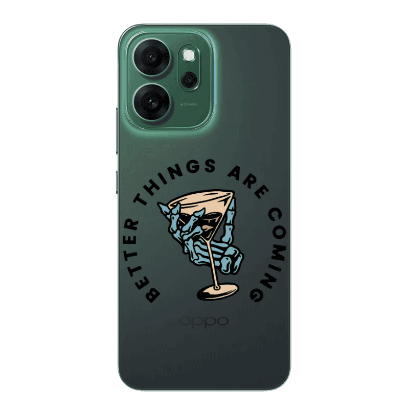 Oppo Reno 14 FS Better Things Are Coming Transparent Silicone TPU Θήκη