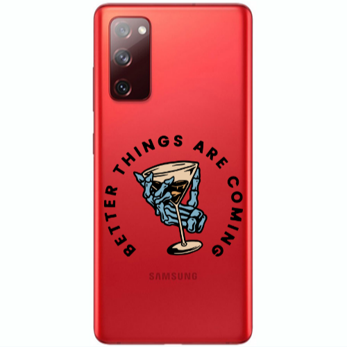 Samsung S20 FE Better Things Are Coming Transparent Silicone TPU Θήκη
