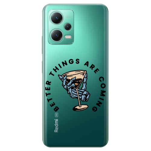 Xiaomi Redmi Note 12 Pro 5G Better Things Are Coming Transparent Silicone TPU Θήκη
