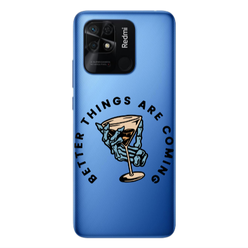 Xiaomi Poco C40 Better Things Are Coming Transparent Silicone TPU Θήκη