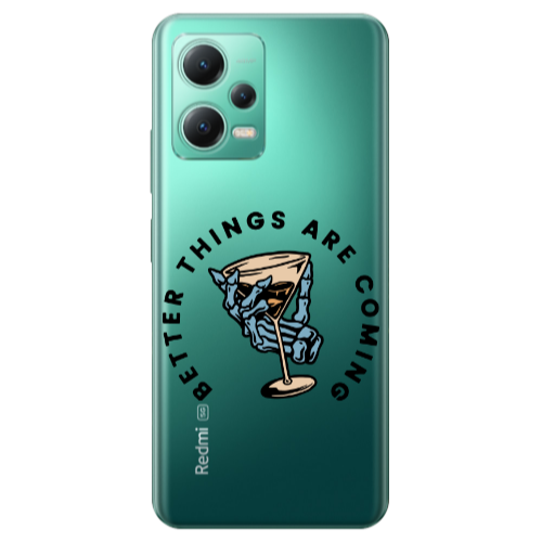 Xiaomi Redmi Note 12 Pro Plus 5G Better Things Are Coming Transparent Silicone TPU Θήκη