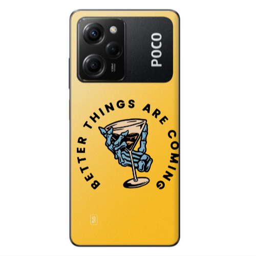 Xiaomi Poco X5 Pro Better Things Are Coming Transparent Silicone TPU Θήκη