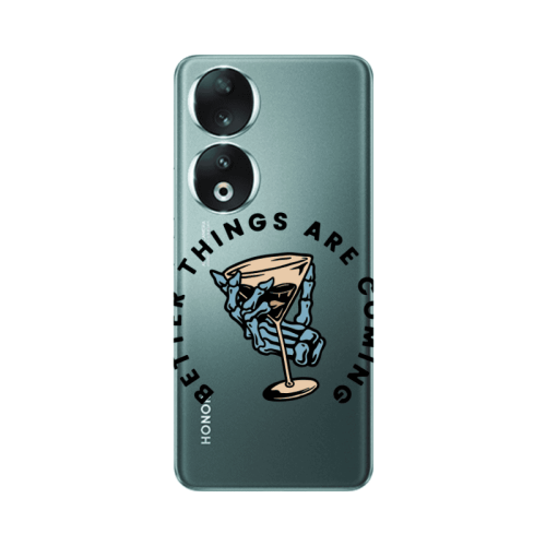 Honor 90 5G Better Things Are Coming Transparent Silicone TPU Θήκη