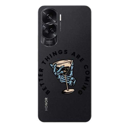 Honor 90 Lite 5G Better Things Are Coming Transparent Silicone TPU Θήκη