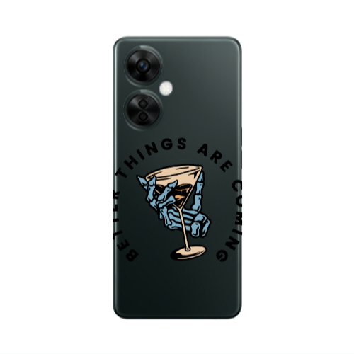 Oneplus Nord CE 3 Lite 5G Better Things Are Coming Transparent Silicone TPU Θήκη