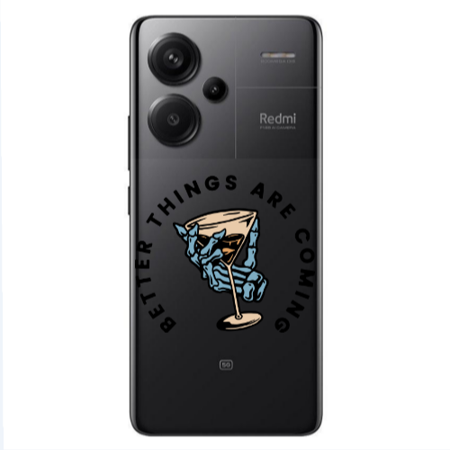Xiaomi Redmi Note 13 Pro+ 5G  Better Things Are Coming Transparent Silicone TPU Θήκη