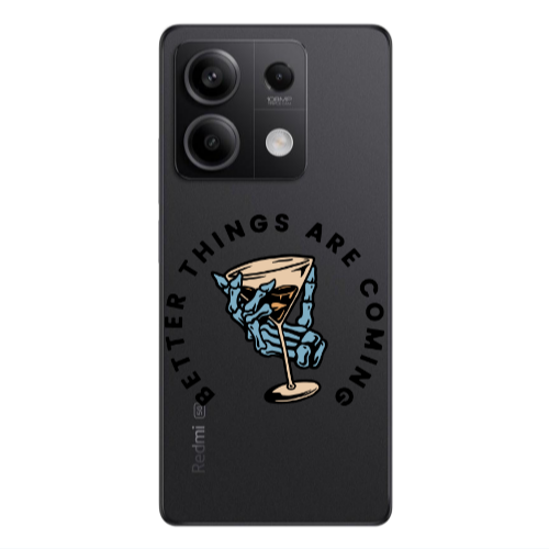 Xiaomi Redmi Note 13Pro 5G Better Things Are Coming Transparent Silicone TPU Θήκη
