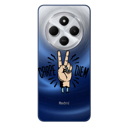 Xiaomi Redmi 14c Carpe Two Diem Transparent Silicone TPU Θήκη